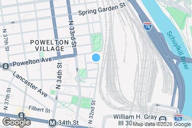 Map image of the property - 256 N 32nd St