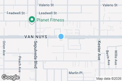 Map image of the property - 15128 Sherman Way
