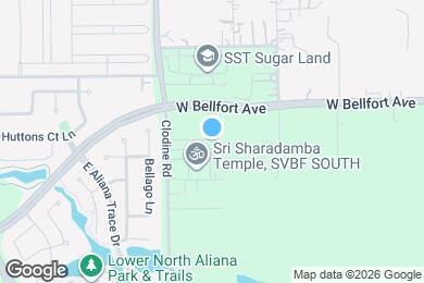 Map image of the property - 16503 Oasis Mdw Ln