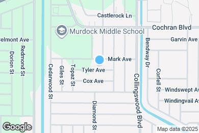 Map image of the property - 17420 Tyler Ave