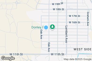 Map image of the property - 2404 W 15th St