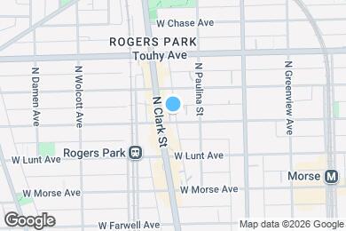 Map image of the property - 1730 W. Greenleaf Ave