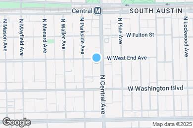 Map image of the property - 156 N Central Ave