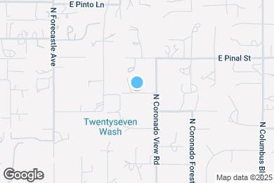 Map image of the property - 3925 E Coronado Sunset Dr