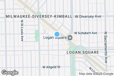 Map image of the property - 2644 N Sawyer Ave