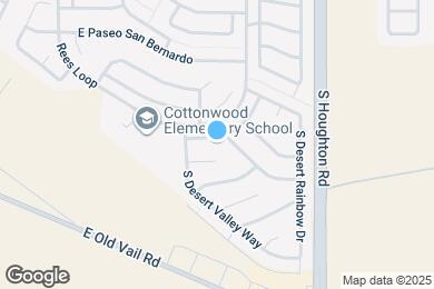 Map image of the property - 8669 S Desert Dove Dr