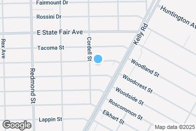 Map image of the property - 16426 Manning St
