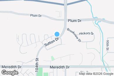 Map image of the property - 10151 Sutton Dr