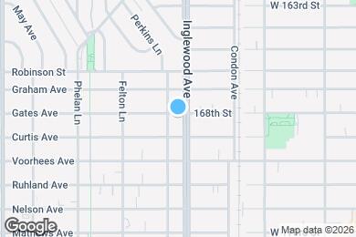 Map image of the property - 2704 Gates Ave