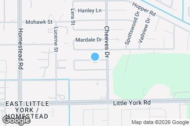 Map image of the property - 6410 Harcourt Dr