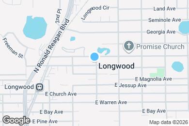 Map image of the property - 391 E Palmetto Ave