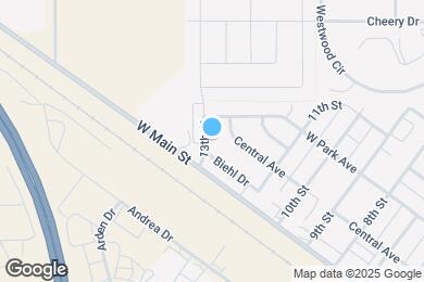 Map image of the property - 92 13th St