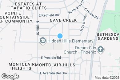 Map image of the property - 1924 E Sharon Dr