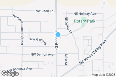 Map image of the property - 121 NE Fern Pl