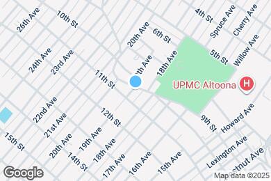 Map image of the property - 1003 19th Ave