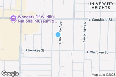 Map image of the property - 1915 S Roanoke Ave