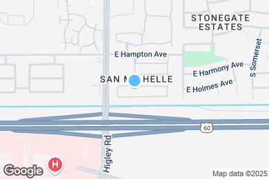 Map image of the property - 5265 E Hilton Ave