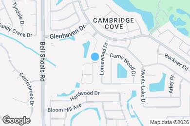 Map image of the property - 4532 Preston Woods Dr