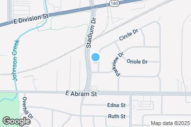 Map image of the property - 727 Circle Dr