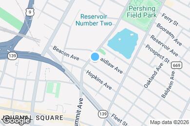 Map image of the property - 186 Beacon Ave