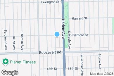 Map image of the property - 1100 Elgin Ave