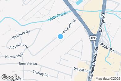 Map image of the property - 1224 Wildflower Dr