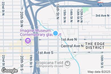 Map image of the property - Vantage St. Pete