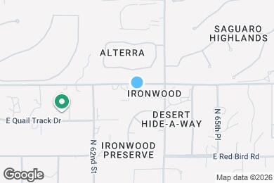 Map image of the property - 6249 E Pinnacle Vista Dr