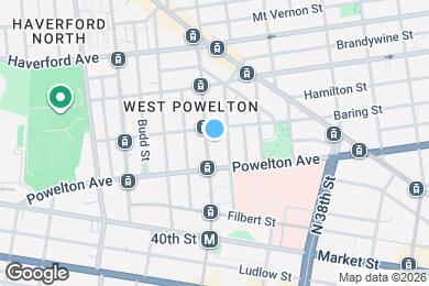 Map image of the property - 327 N 40th St