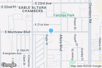 Map image of the property - 1990 Eagle St