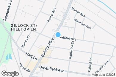 Map image of the property - 1106B Stratford Ave