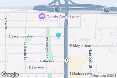 Map image of the property - 1750 E Sycamore Ave