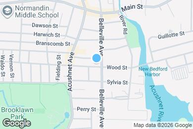 Map image of the property - 121 Wood St