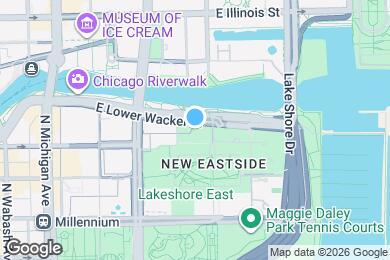 Map image of the property - 365 E Wacker Dr