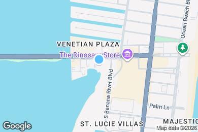 Map image of the property - 390 W Cocoa Beach Cswy