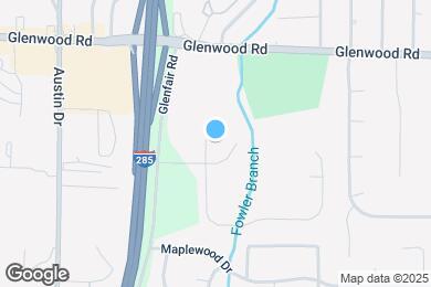 Map image of the property - 1932 Glenwood Downs Dr