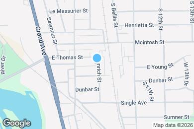 Map image of the property - 710 Genrich St