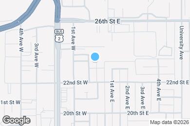 Map image of the property - 2303 N Main Ct