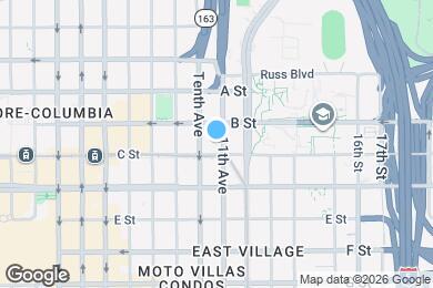 Map image of the property - Sage House Apartments