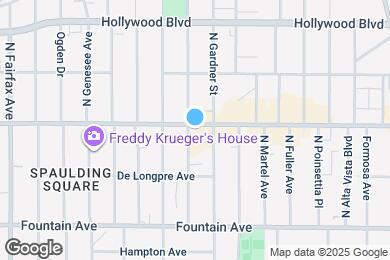 Map image of the property - 7524 W Sunset Blvd