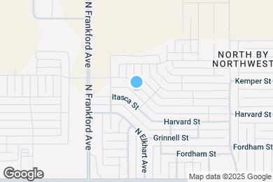 Map image of the property - 5707 Kemper St