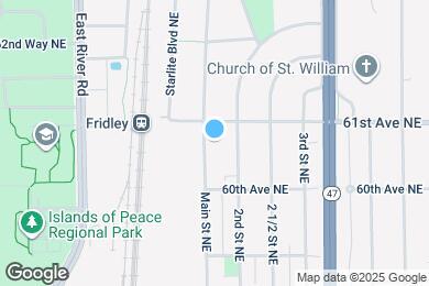 Map image of the property - 6035 Main St NE