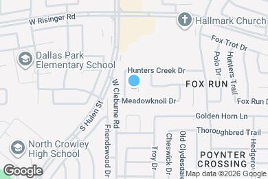 Map image of the property - 8724 Hunters Creek Ct