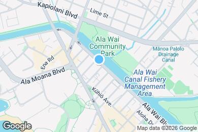 Map image of the property - 2015 Ala Wai Blvd