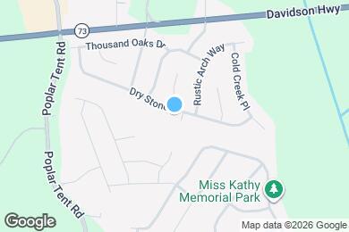 Map image of the property - 10917 Dry Stone Dr