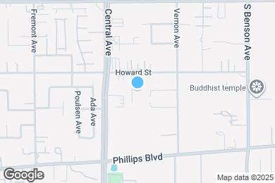 Map image of the property - 5385 Howard St