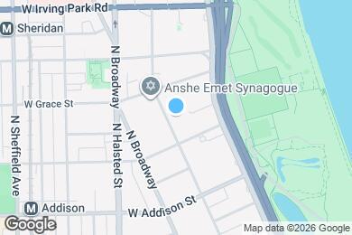 Map image of the property - 3728 N Pine Grove Ave