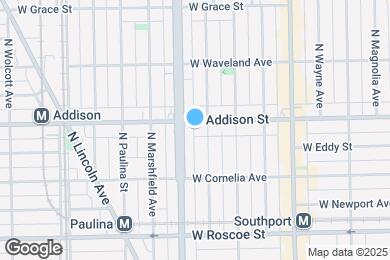 Map image of the property - 1545 W Addison St