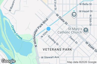 Map image of the property - 916 N 32nd St