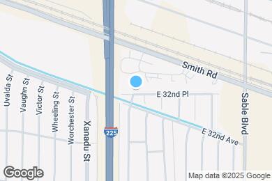 Map image of the property - 13773 E 32nd Pl